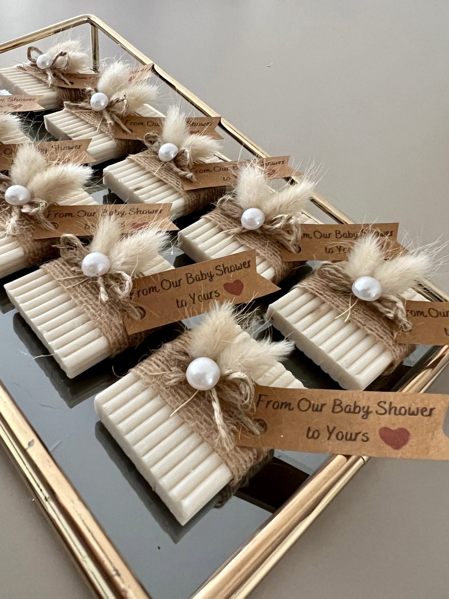 Heart Baby Shower Favors | Baby Shower Soap Favors | Unique Baby Shower Gifts | Boy Baby Shower Favors | Girl Baby Shower Favors