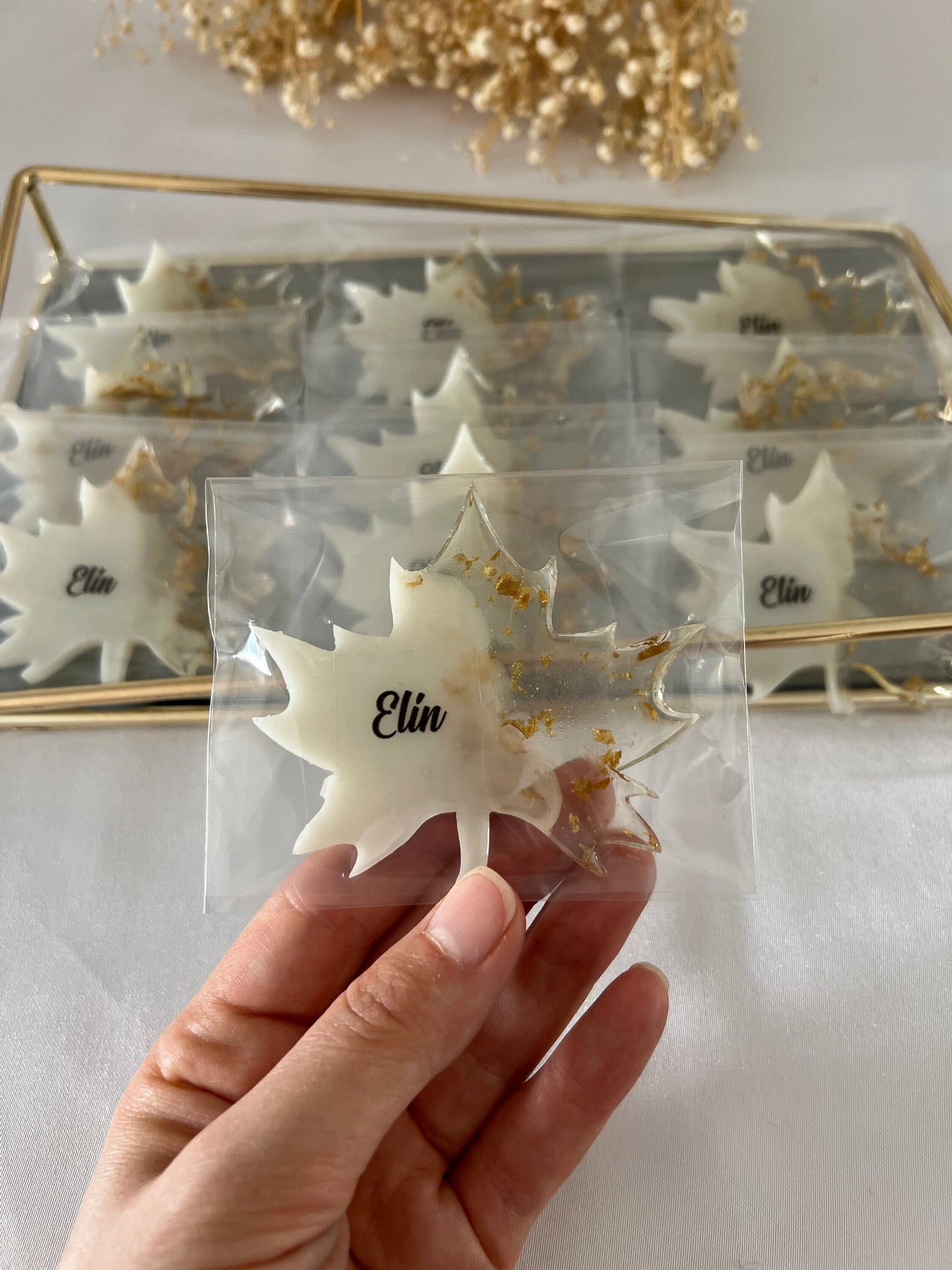 Maple leaf magnet favors | Baby shower gifts for guests | Baby shower favors in bulk | Baby shower favors for guests | Party shower favors