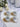 Wedding fridge magnet favors with gold boxes