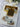 Wedding fridge magnet favors with gold boxes