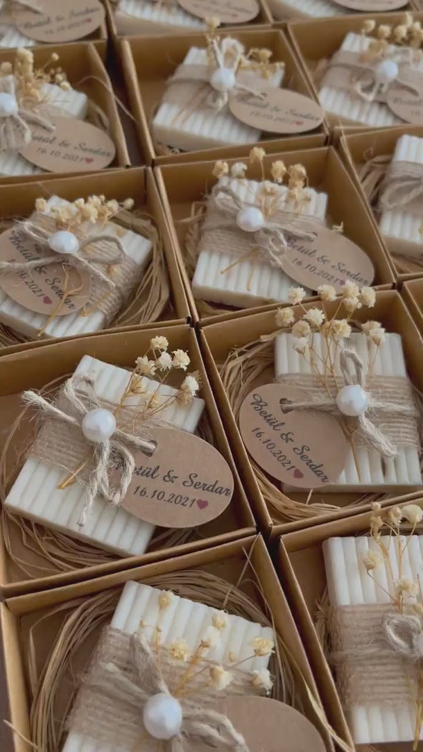 Unique Baby Shower Favors | Mini soap favors | Soap Wedding Favors | Beach Decor Soap Favors | Engagement gifts