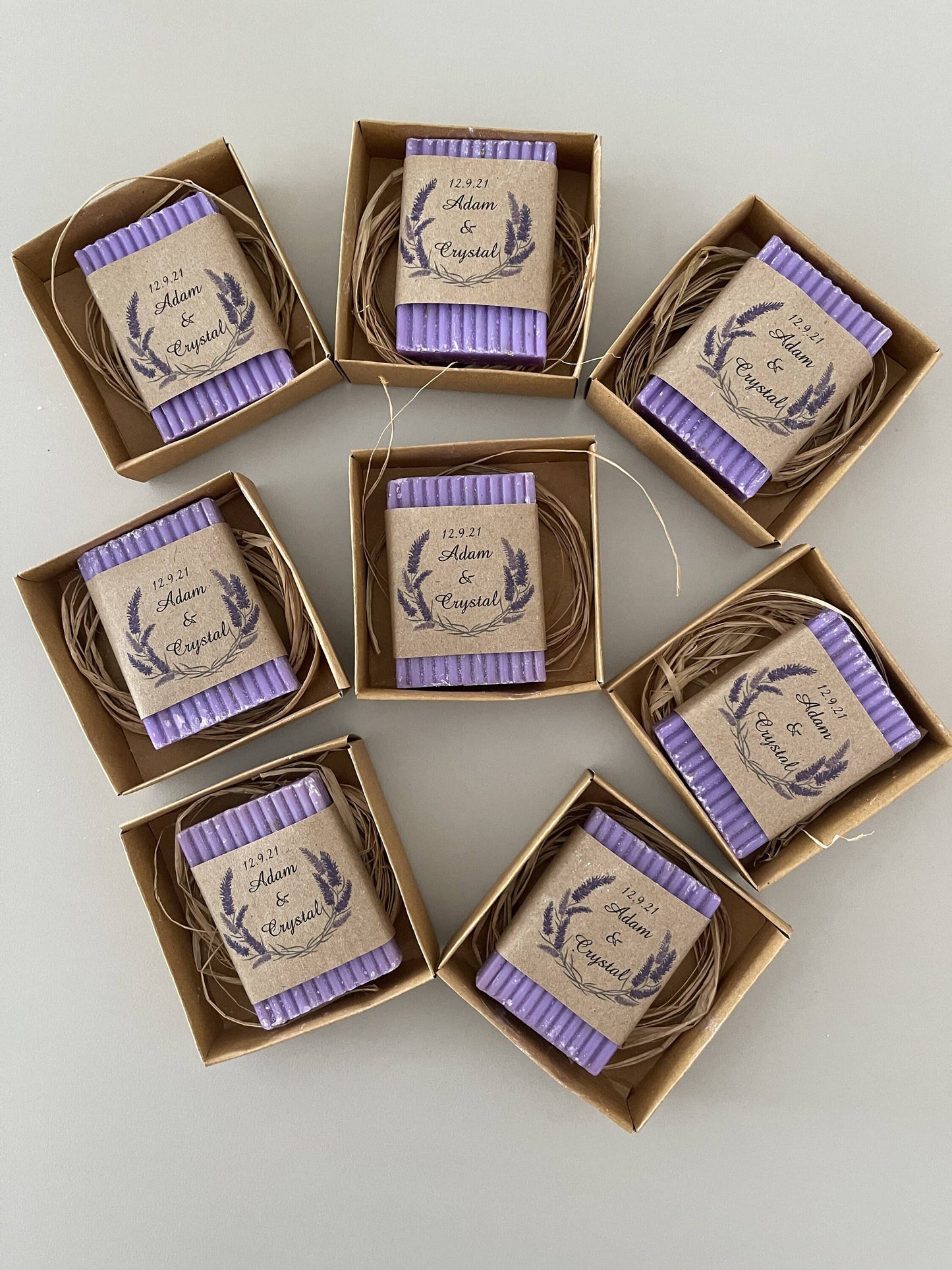Personalized Wedding Favors for Guests | Mini soap favors | Bridal shower favors | Party Soap Favors | Engagement gifts