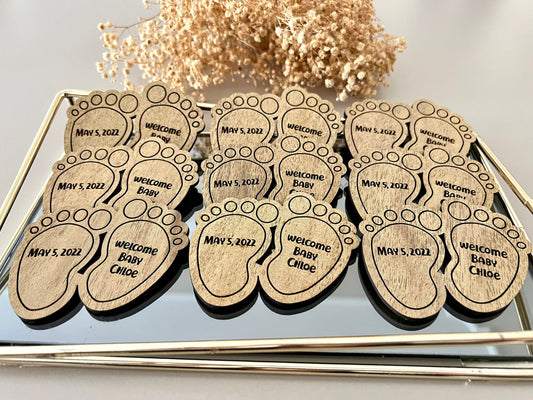 Baby Tiny Baby Feet Magnet for Baby Shower | Baby Shower Favors in Bulk | Party favors | Baby Shower Favors for Guests