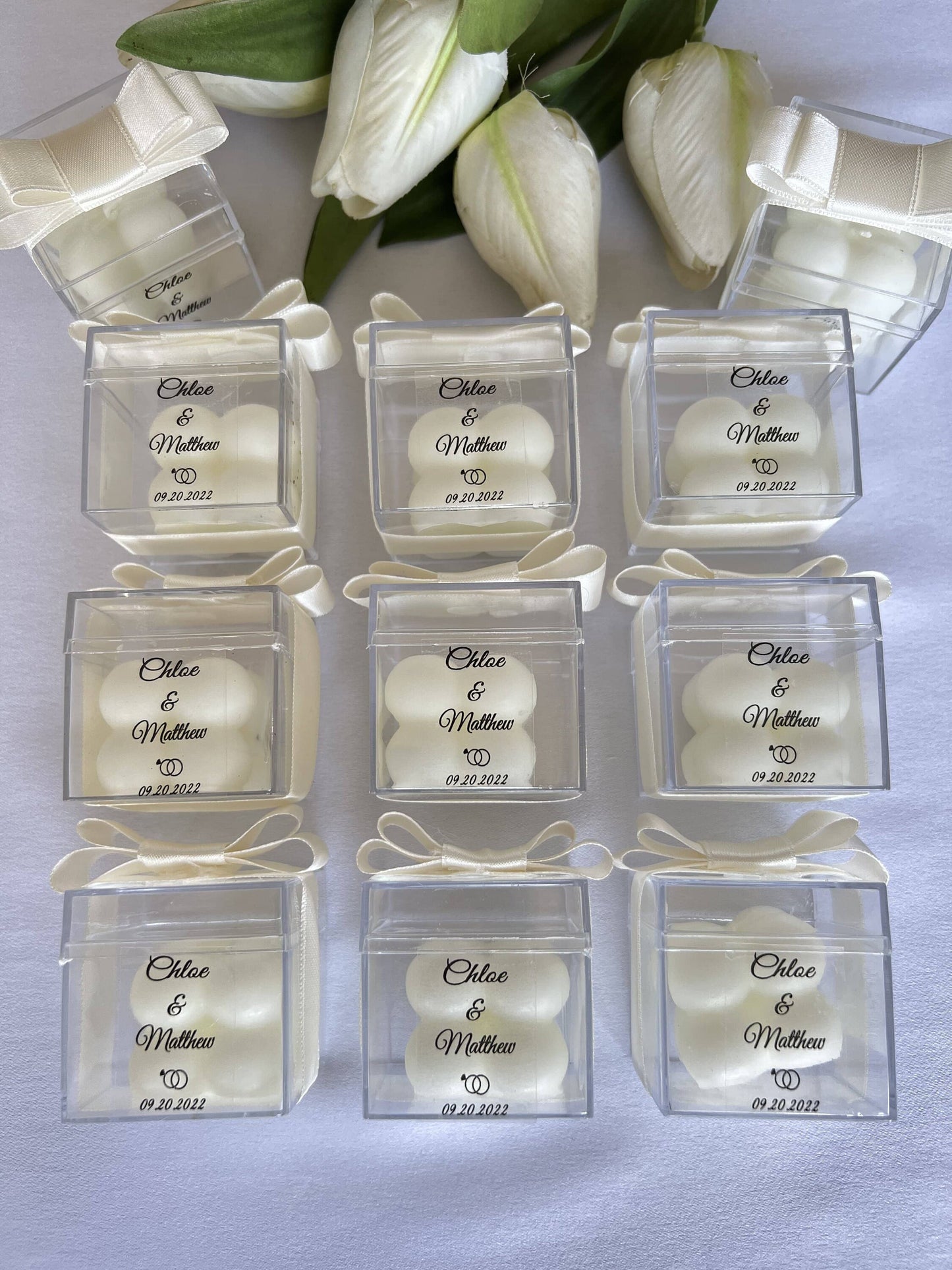 Premium Wedding Favors | Bubble Candle Wedding Favor | Luxury Wedding Gift Ideas | Candle Bridal Shower Favors | Candle Baby Shower Favors