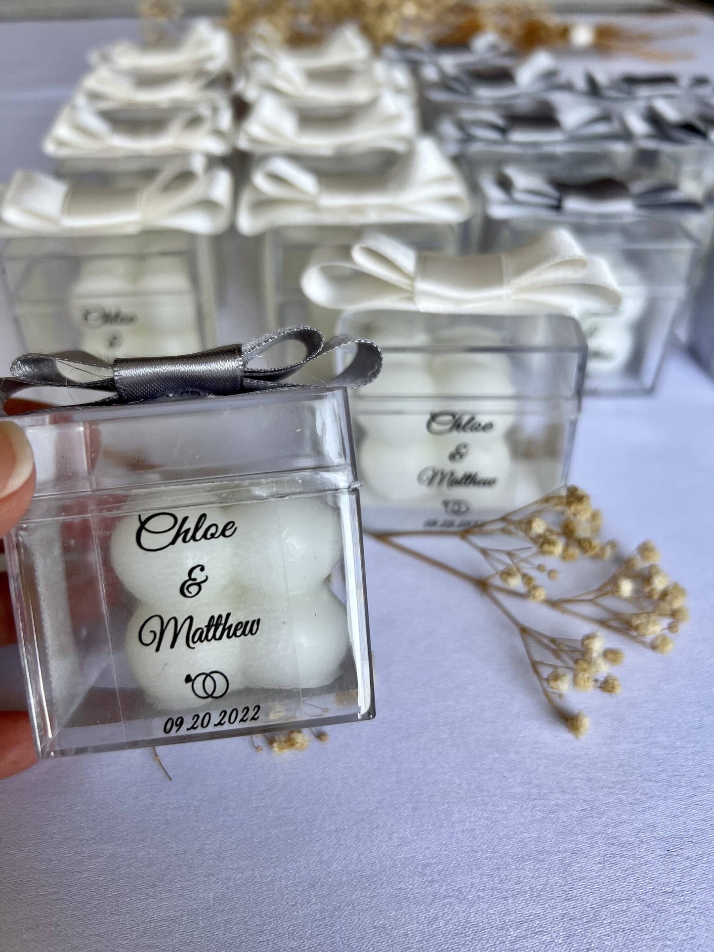 Premium Wedding Favors | Bubble Candle Wedding Favor | Luxury Wedding Gift Ideas | Candle Bridal Shower Favors | Candle Baby Shower Favors