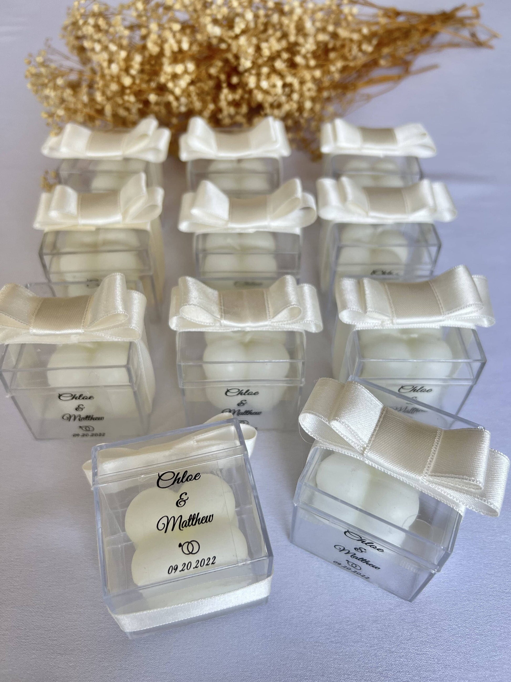 Premium Wedding Favors | Bubble Candle Wedding Favor | Luxury Wedding Gift Ideas | Candle Bridal Shower Favors | Candle Baby Shower Favors