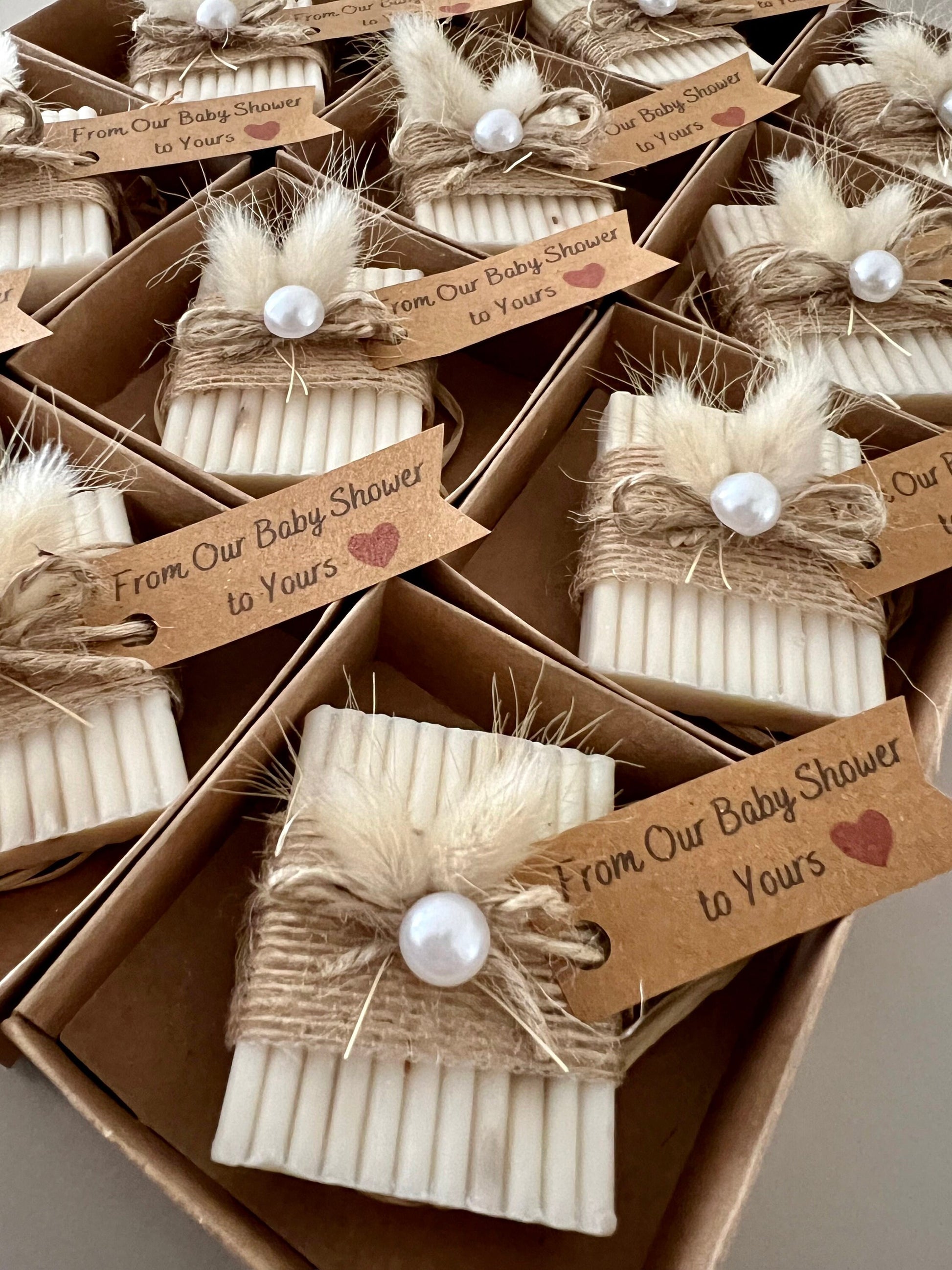 Heart Baby Shower Favors | Baby Shower Soap Favors | Unique Baby Shower Gifts | Boy Baby Shower Favors | Girl Baby Shower Favors