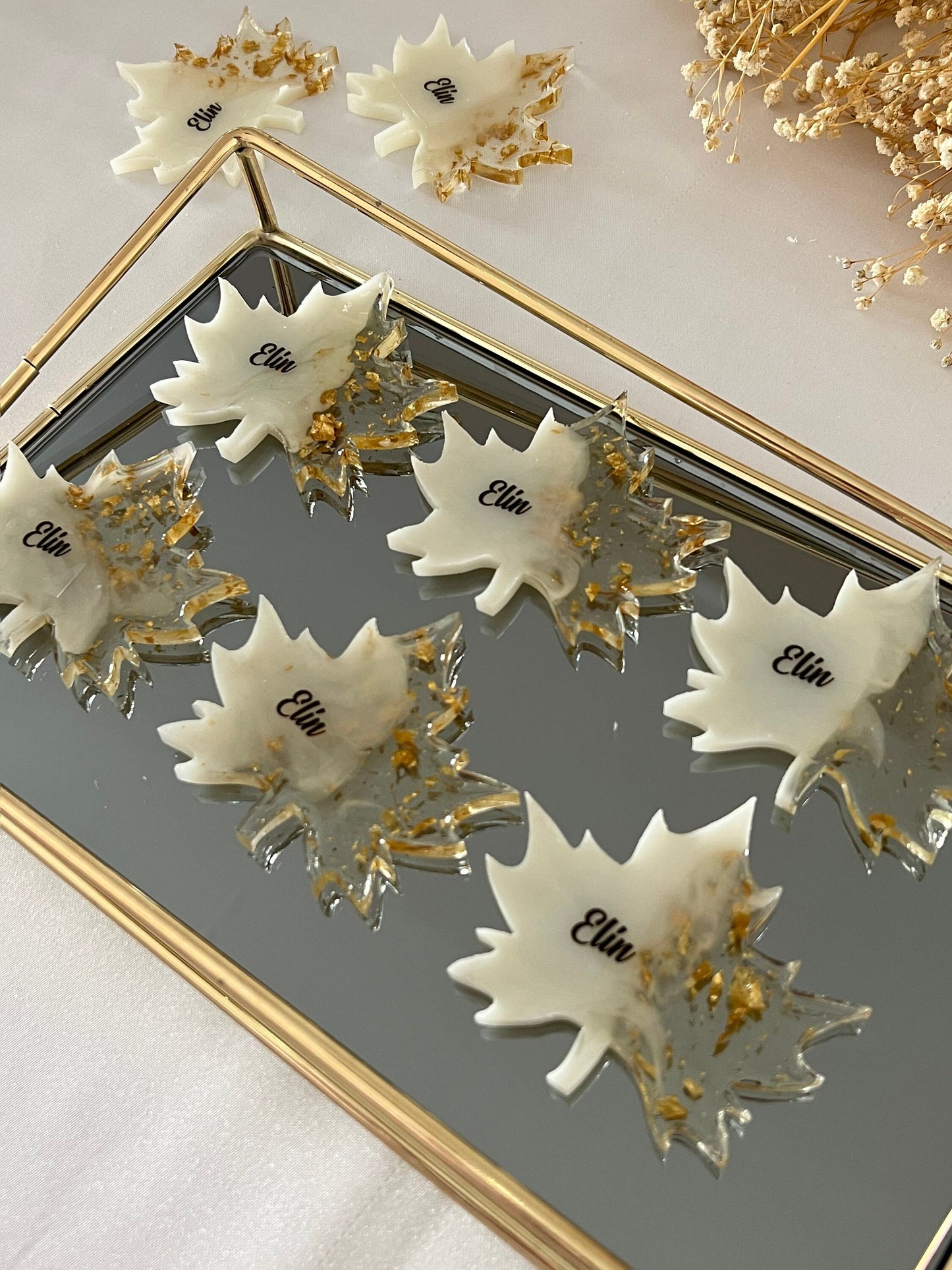 Maple leaf magnet favors | Baby shower gifts for guests | Baby shower favors in bulk | Baby shower favors for guests | Party shower favors